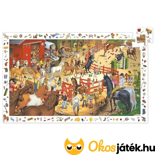 Djeco böngésző puzzle