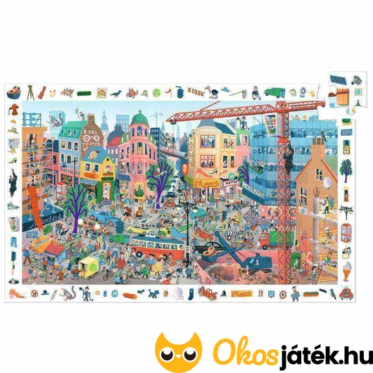 Djeco megfigyeltető puzzle