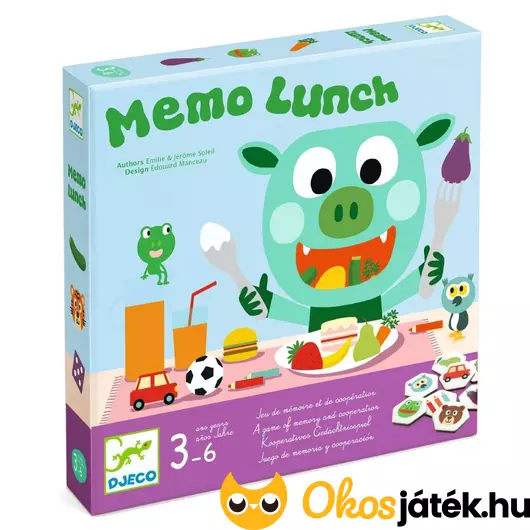 Memo Lunch Djeco társasjáték