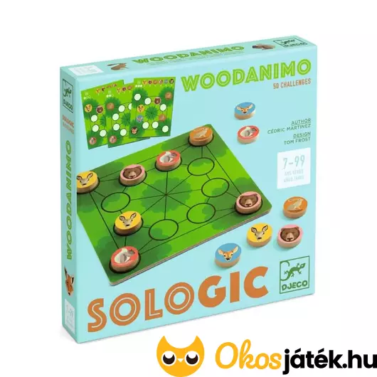 Djeco Woodanimo - Szétültetés logikai játék