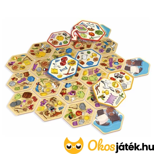 Dobble Catan gyorsasági megfigyelős kártyajáték