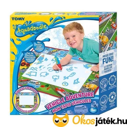 Aquadoodle járműves rajzszőnyeg