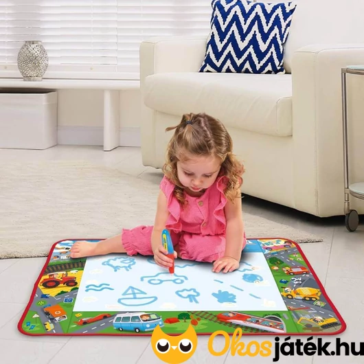 Vizes rajzszőnyeg gyerekeknek
