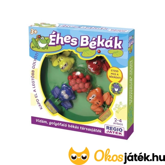 Éhes békák társasjáték - Hungry frogs