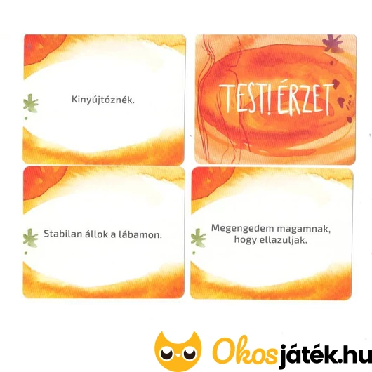 Empátia test érzet kártyák