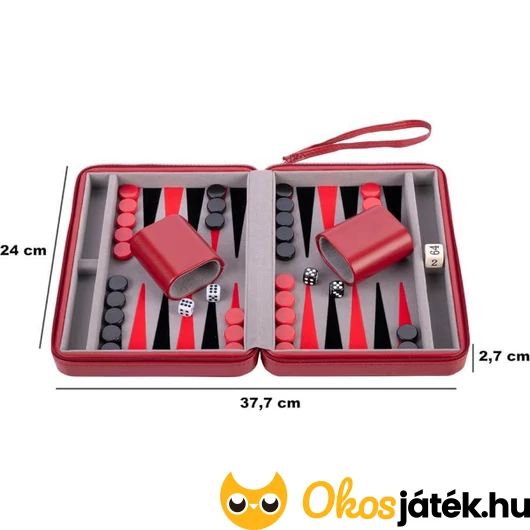 Backgammon játék méretei