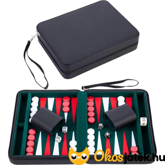 Hordozható backgammon játék