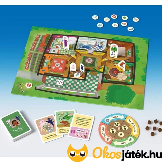 Frakk társasjáték elemei