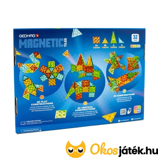Geomag készlet tartalma