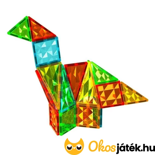 Magnetic tiles mágneses építőjáték