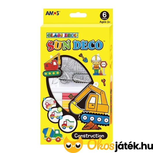 Glass deco üvegfestő készlet - munkagépek