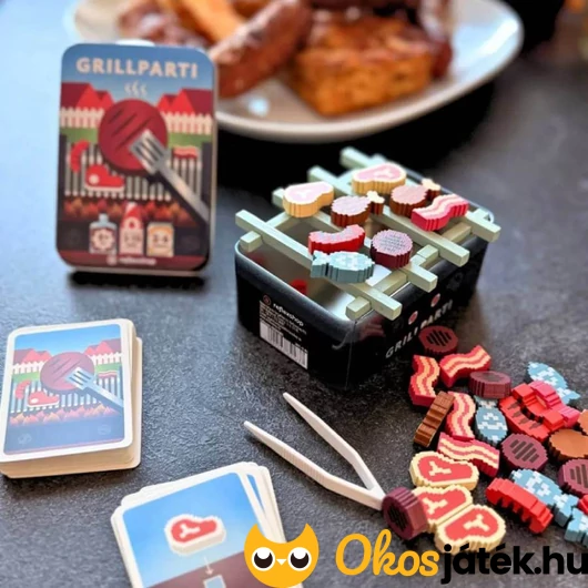 Grillparti mini társasjáték