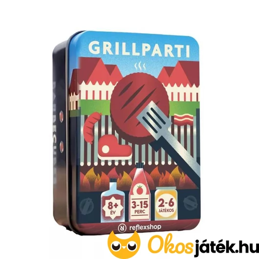 Grillparti ügyességi társasjáték