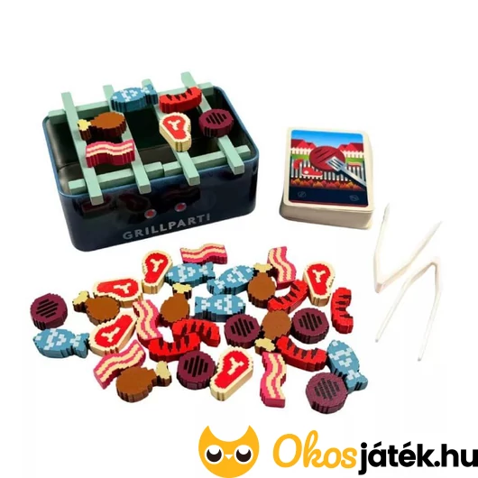 Grillparti társasjáték tartalma