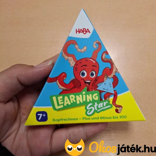 Haba fejszámolás csillaga kártyajáték mérete
