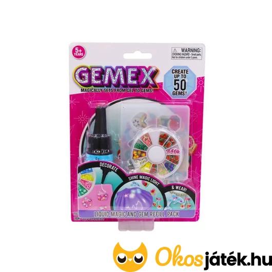 Utántöltő folyadék Gemex ékszerekhez