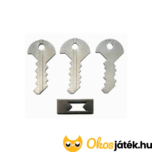 Huzzle Key III ördöglakat szétszedve