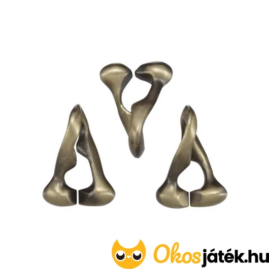 Hanayama Huzzle Cast Trinity szétszedve