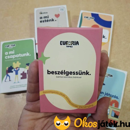 Eufória - beszélgessünk kártya mérete