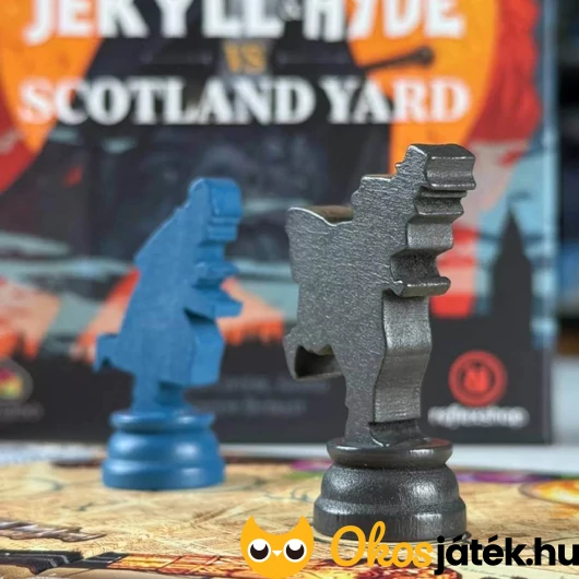 Jekyll és Hyde vs Scotland Yard kétszemélyes társasjáték