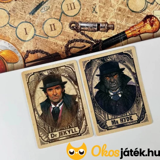 Jekyll és Hyde vs Scotland Yard kooperatív társasjáték
