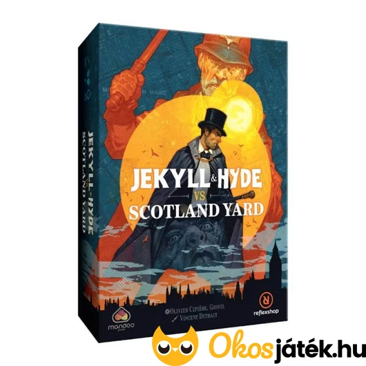 Jekyll és Hyde vs Scotland Yard kétfős társasjáték