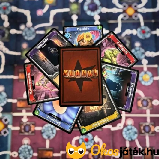 Klank társasjáték kártyák