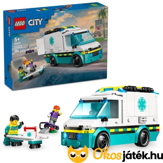 LEGO City Sürgősségi mentőautó
