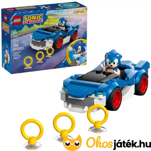 Lego Sonic - Speedster Lightning versenyautó