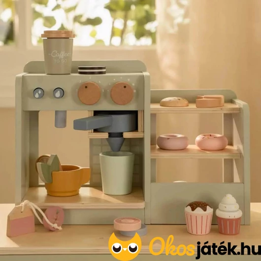 Little Dutch fa kávézó kiegészítőkkel
