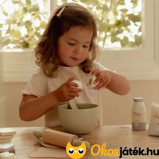 Little Dutch sütemény készítő szett fából