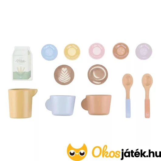 Játék kávéfőző kiegészítőkkel