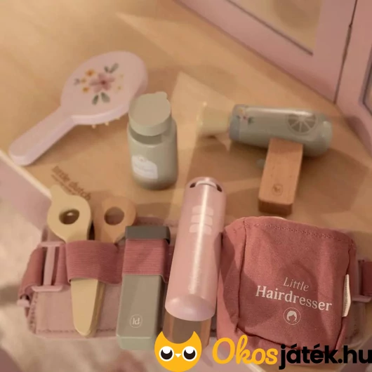 Fa fodrász szett lányoknak