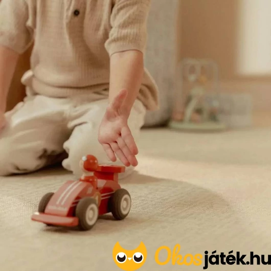 Little Dutch versenyautó fából