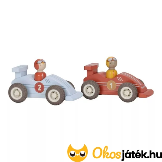 Little Dutch pull-back versenyautó 2 darabos szett