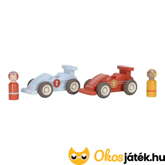 Felhúzható versenyautók fából