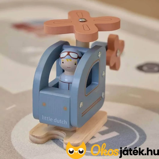 Helikopter figurával