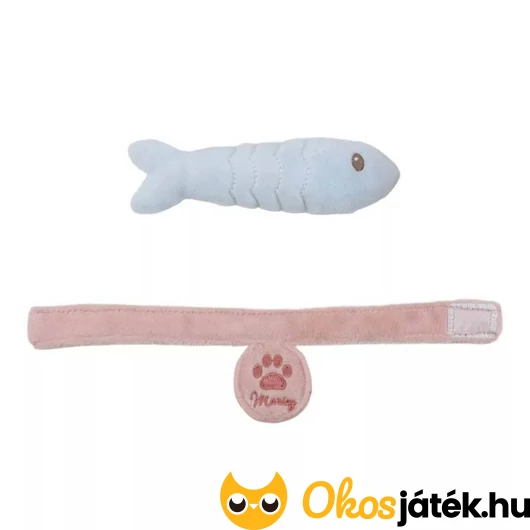 Plüss cica kiegészítőkkel