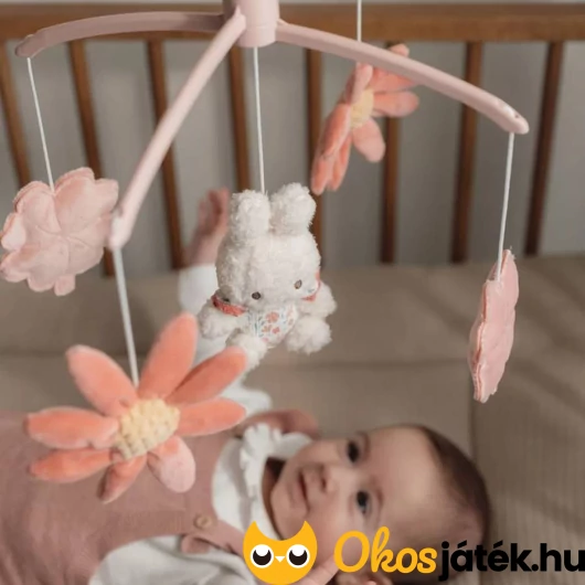 Little Dutch zenélő körforgó babaágyra
