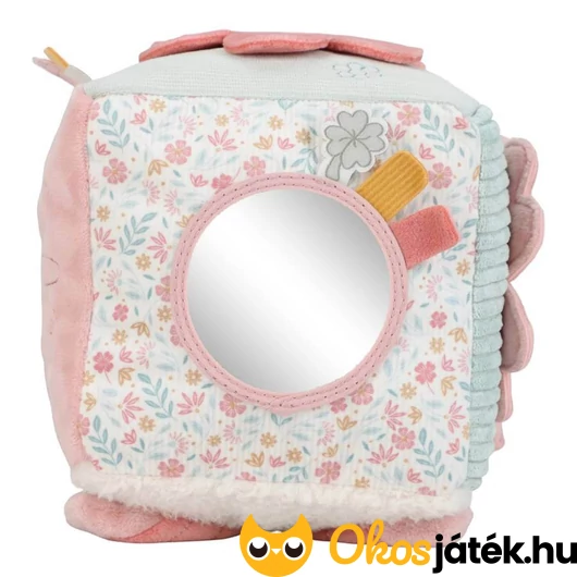 Plüss kocka babáknak tükörrel