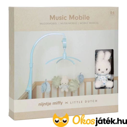 Little dutch Miffy zenélő körforgó doboza