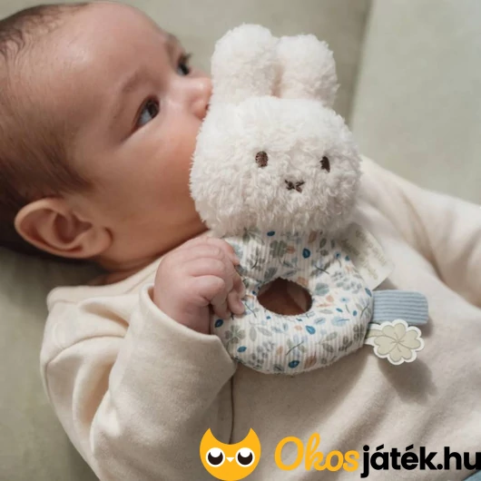 Little Dutch Miffy nyuszis csörgő