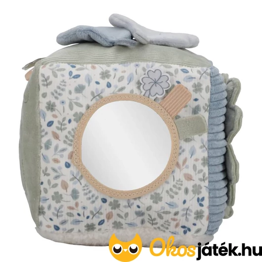 Plüss kocka babáknak tükörrel