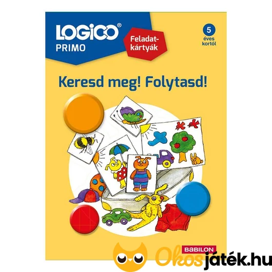 Logico Primo feladatgyűjtemény - Keresd meg! Folytasd!