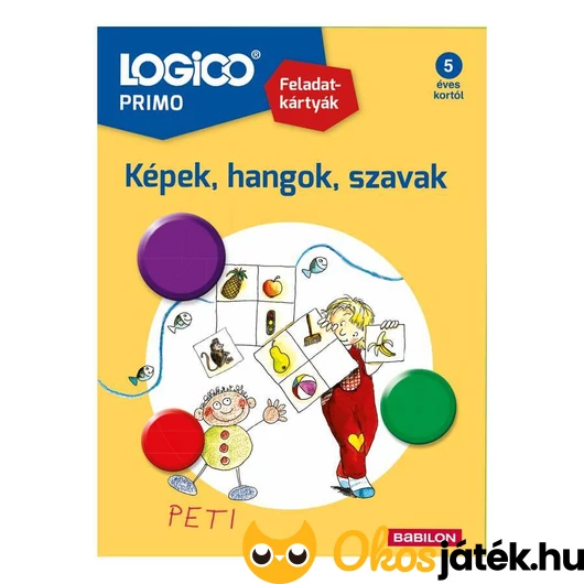 Logico Primo feladatgyűjtemény Képek, hangok, szavak