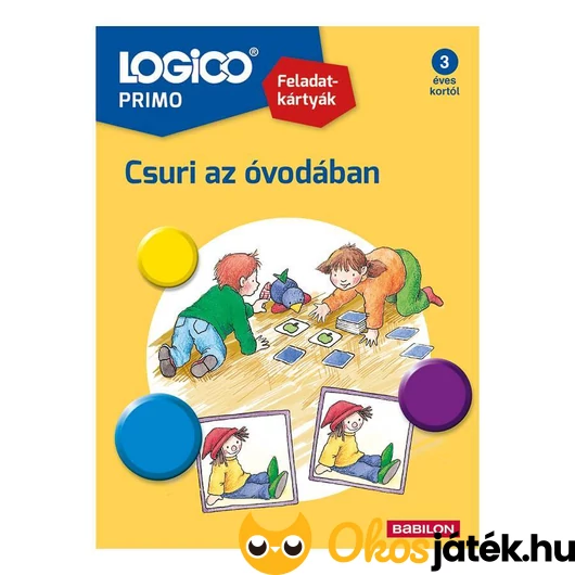 Logico Primo feladatgyűjtemény Csuri az óvodában