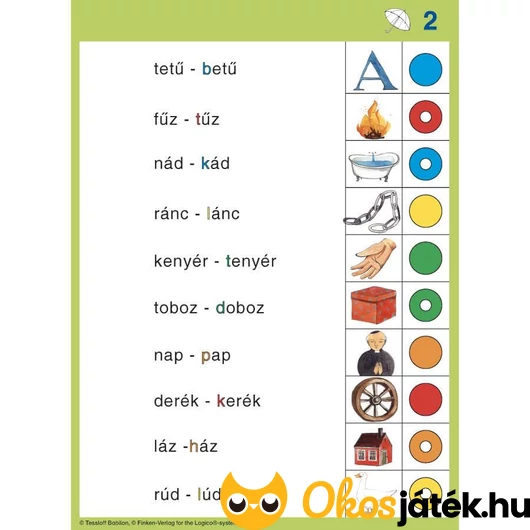 Logico játék gyerekeknek