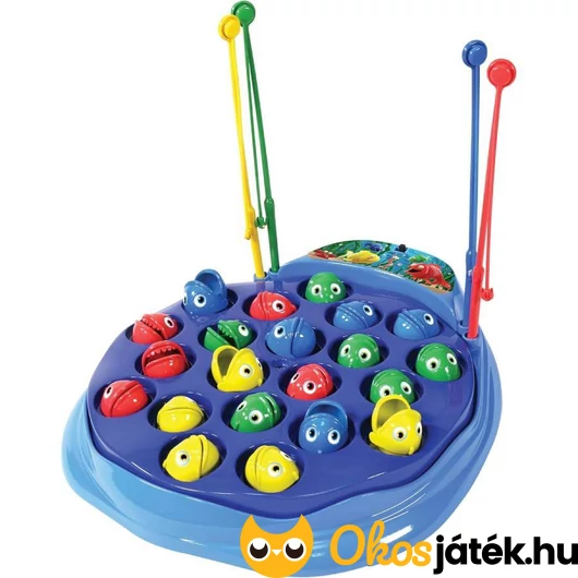 Retro horgászós társasjáték