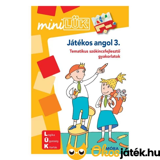 Mini Lük füzet - Játékos angol 3.