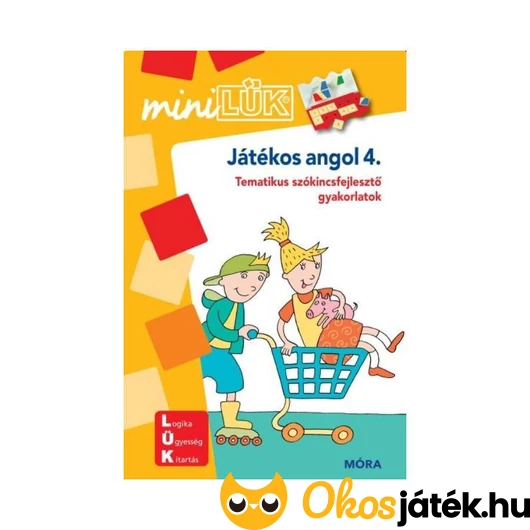 Mini Lük füzet - Játékos angol 4.